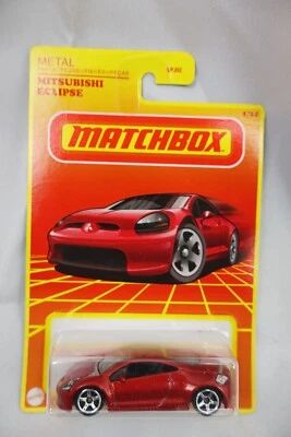 2021 Matchbox Target Retro #1 Mitsubishi Eclipse ULTRA RED PEARL | FSC - Image 1 of 2