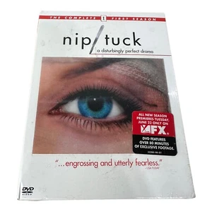 Nip/Tuck - The Complete First Season (DVD, 2004, 5-Disc Set) New Sealed - Imagen 1 de 2