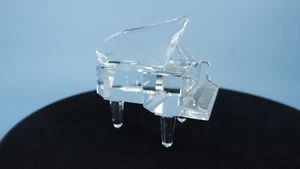 Figura de piano de cola de cristal Swarovski 174506 con caja, sin taburete 3" x 2,25" - Imagen 1 de 8