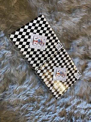 Joker ‘s Wild Square Snack Plates By Mudpie - Image 1 of 4