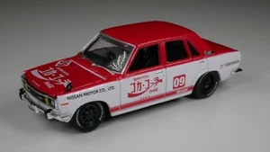 1969 Datsun 510 #85 Coca Cola Yokohama Opening Hood Rubber Tires 1/64 scale - Picture 1 of 6