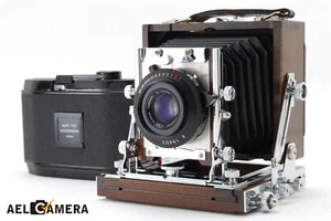 【N MINT】Hansa Field 69 Yamasaki C-Congo 105mm f4.5 Lens + Film Back From JAPAN - Picture 1 of 13