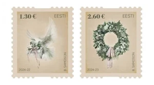 Stamp of ESTONIA 2024 - Christmas. / 868,869 - 22.10.24 (2 stamps) - Picture 1 of 3