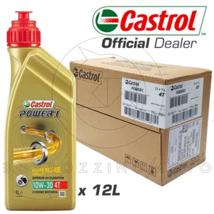 Set 12L Aceite Motor Castrol Power 1 10w30 Trizone Semi Sintético Jaso MA2 Api - Imagen 1 de 3