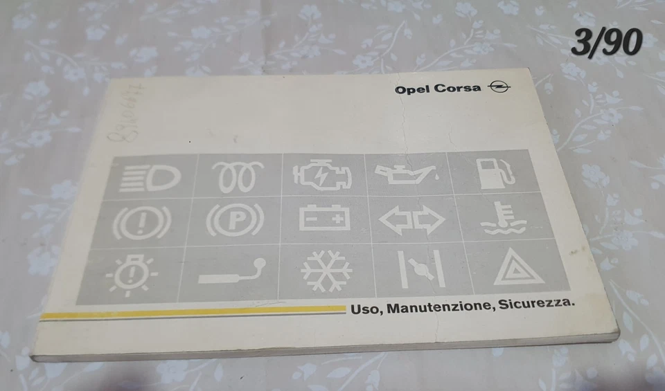 Manuale uso e manutenzione OPEL CORSA - Immagine 1 di 1