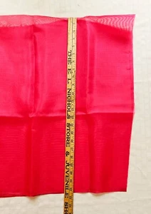 Sheer Deep Pink or Magenta Fabric Chiffon 2-3/4 Yards x 45 inch Smooth Soft - Picture 1 of 5