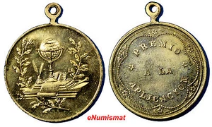 Argentina Buenos Aires School Award Medal  30,8 mm BU Mint Luster  (7330) - Picture 1 of 3