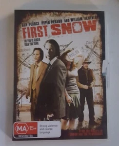 First Snow DVD R4 Piper Perabo Guy Pearce Drama Envío Gratis Thriller Misterio - Imagen 1 de 5