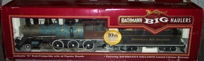 Bachmann Nº Locomotora de vapor 81097 Big Haulers "G" 4-6-0 Denver y Río Grande Foto 1 de 4