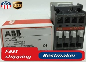 Nuevo Contactor ABB A12-30-10 AC24V、110V、220-230V envío gratuito - Imagen 1 de 5
