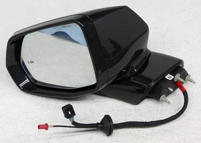 OEM Left Driver Side Mirror For Cadillac XT6 Luxury Manhattan Noir Scratches - Image 1 of 4