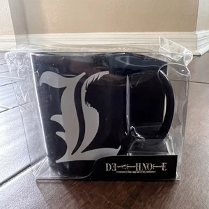Death Note Ceramic Coffee Tea Mug 11 Oz. Features L's Emblem ABYstyle - Picture 1 of 5