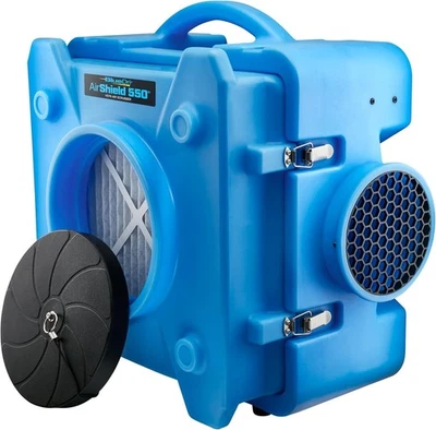 Depuradora de aire Bluedri, 500 cfm, azul, 115 V CA BD-AS-550- Bluedri BD-AS-550 Foto 1 de 4