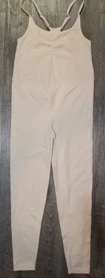 MATE the Label Organic Stretch Long Unitard BONE TAM S NOVO SEM ETIQUETAS RARO! - Imagem 1 de 4