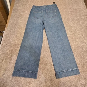 Schicke trendige Streetwear Grunge Express Wide-Leg Wide Leg High Rise Jeans Gr. 12 - Bild 1 von 16