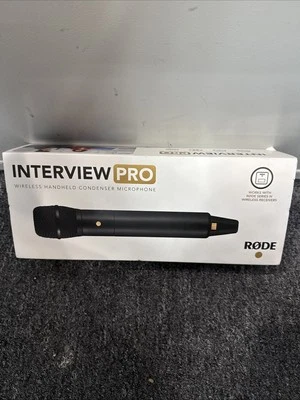 RØDE Interview PRO Wireless Handheld Condenser Microphone-New!-ProSoundUniverse. - Image 1 of 4