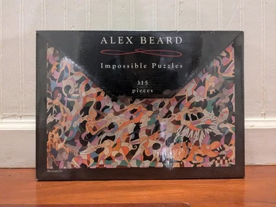 Impossible Puzzle Menagerie Alex Beard 315 Pieces 2008 25x17.5" ***New/Sealed*** - Image 1 of 4