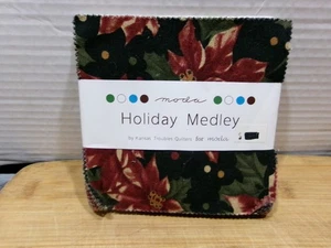 Telas Moda Holyday Medley 42 cuadrados de tela - Imagen 1 de 6