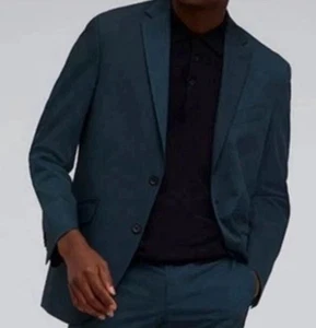 Kenneth Cole Reaction Herren Grün Jacke Größe 36R Brandneu Neu mit Etikett Modern Fit - Bild 1 von 5