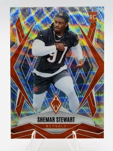 Shemar Stewart RC/199 - SP SILVER WAVE PRIZM #211 - 2025 Panini Phoenix Bengals - Imagen 1 de 3