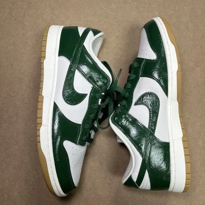 Talla 11.5W (10M) - Nike Dunk LX Low Gorge Green Avestruz W Zapato de Baloncesto Retro Foto 1 de 4
