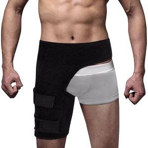 Alivio del dolor del nervio ciático aparato ortopédico de compresión de muslos para articulación de cadera artritis ingle - Imagen 1 de 23