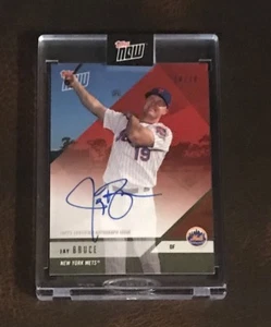 2018 TOPPS NOW #OD-265D JAY BRUCE ROAD TO OPENING DAY AUTO # 10/10 - Picture 1 of 2