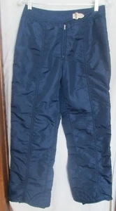 Head Brand Insulated Ski Pants Navy Blue Unisex Kid's Size 12 ~ NICE - Picture 1 of 5