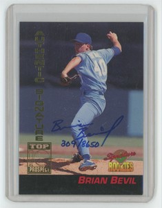 1994 Signature Rookies Brian Bevil Auto . 309/8650 #4