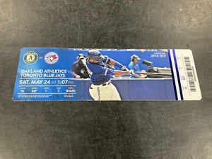 TALÓN DE BOLETO BLUE JAYS 2014~5/24/14 VS A'S - Imagen 1 de 1