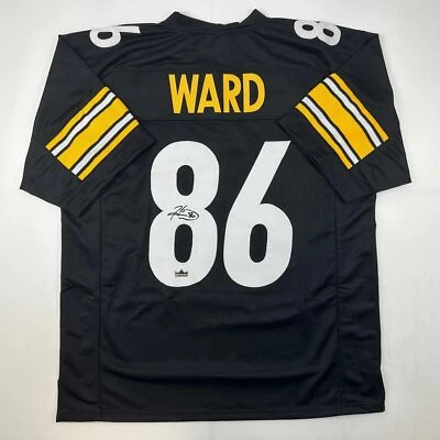 Jersey Facsímil Autografiado Hines Ward Pittsburgh Negro Reimpresión Talla Para Hombre XL Foto 1 de 4
