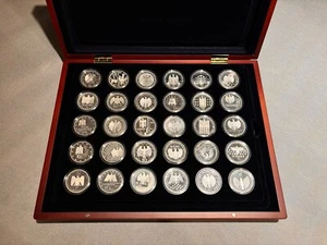 50 x 10-Euro-Gedenkmünzen Silber 2002-2010 Spiegelglanz Komplettsatz - Bild 1 von 4