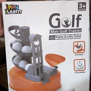 iPlay iLearn Kids Golf Toys Set Boys Outdoor Sport Toy Age 3-5 Toddler Outsid - Picture 1 of 2