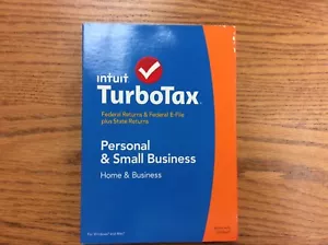 NEW Turbotax 2014 Home Business Federal & State. SKU: 424528 - Picture 1 of 3