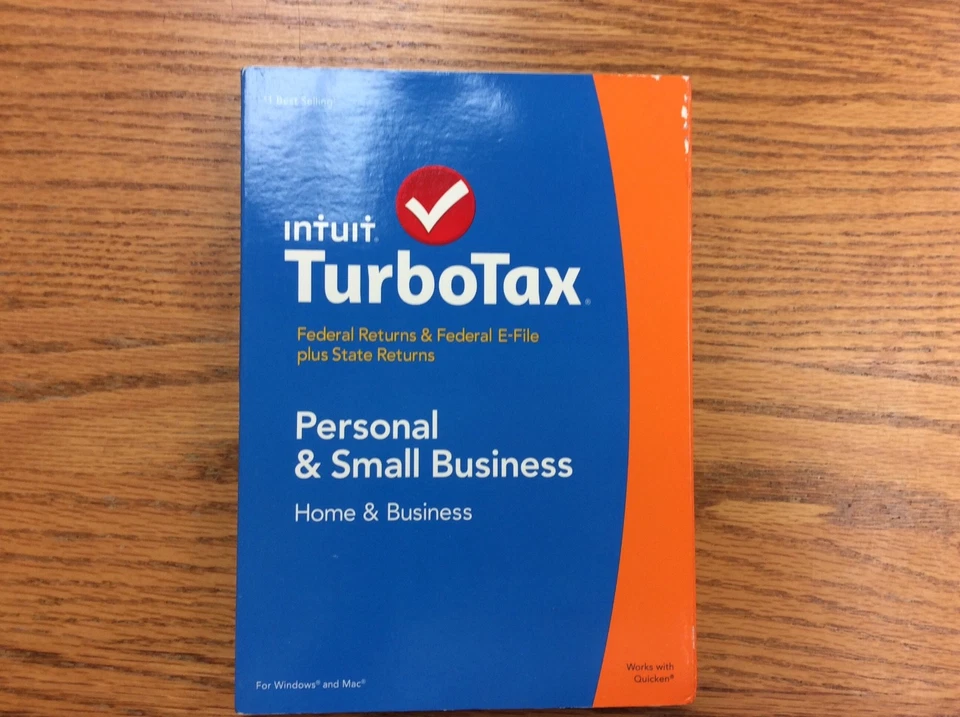 NEW Turbotax 2014 Home Business Federal & State. SKU: 424528 - Image 1 of 3