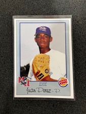 2002 Medicine Hat Blue Jays Burger King Juan Perez #57 Baseball Cards