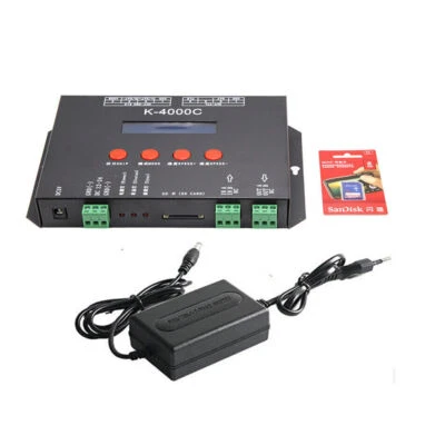 K1000C K4000C K8000C led controller programmable DMX/SPI WS2812B WS2811 IC LED - Image 1 of 4