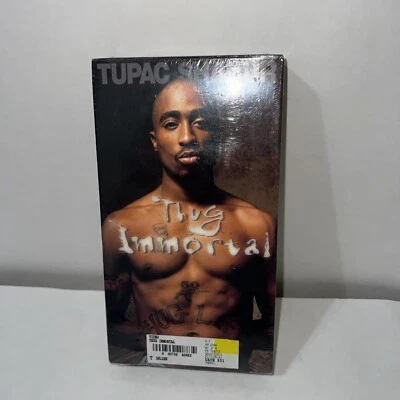 Thug Immortal: Tupac Shakur: (VHS, 2001) Documentary: Xenon Pictures: VG Sealed - Image 1 of 4