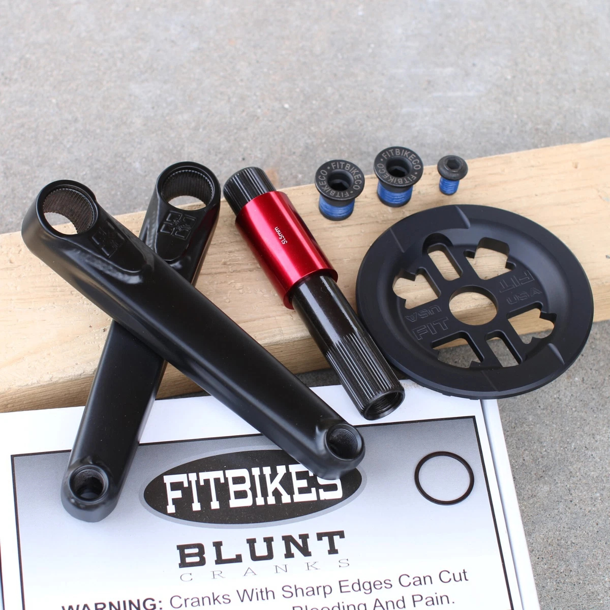 FIT BIKECO. BMX クランクセット BB スプロケット付 FIT BIKECO. BMX