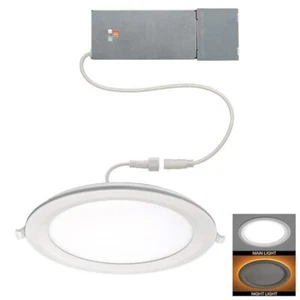 Commercial Electric 8 in. Canless Adjustable CCT Integrated LED Recessed Light - Picture 1 of 9