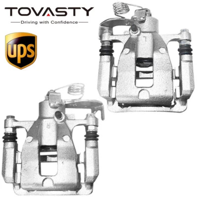 Pinzas de freno traseras de 1,6 L para Hyundai Accent 2012-2016 2017 con par de soportes 2 Foto 1 de 4