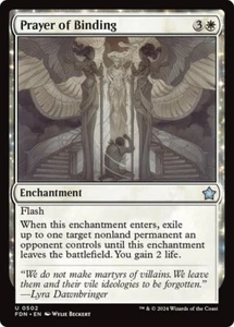 Prayer of Binding Foundations MTG Magic - Picture 1 of 1