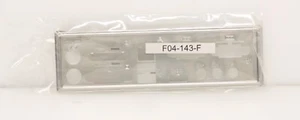 Jetway J7F5M Series Mainboard 2 COM I/O Shield Dual Serial F04-143-F Back Plate. - Picture 1 of 5