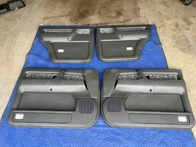 Isuzu Trooper 1998-2002 conjunto de 4 paneles de tarjetas de puerta delantera y trasera derecha OEM #920EM Foto 1 de 4