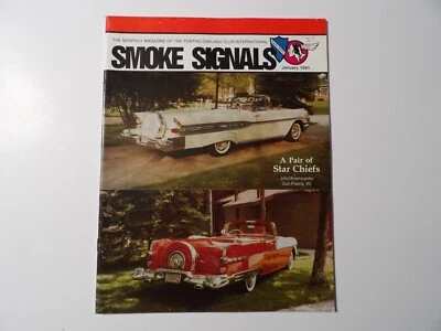 Smoke Signals Magazine January 1991 Pontiac Oakland - A Pair of Star Chiefs Foto 1 de 2