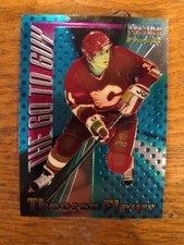 1994-95 Topps Premier Finest Theoren Theo Fleury The Go To Guy  Flames #7
