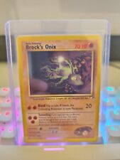 21/132 | Brock's Onix | Gym Heroes | Pokemon Card - Near Mint
