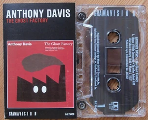 ANTHONY DAVIS - THE GHOST FACTORY (GRAMAVISION R479249) US 1988 CASSETTE MODERN - Picture 1 of 3