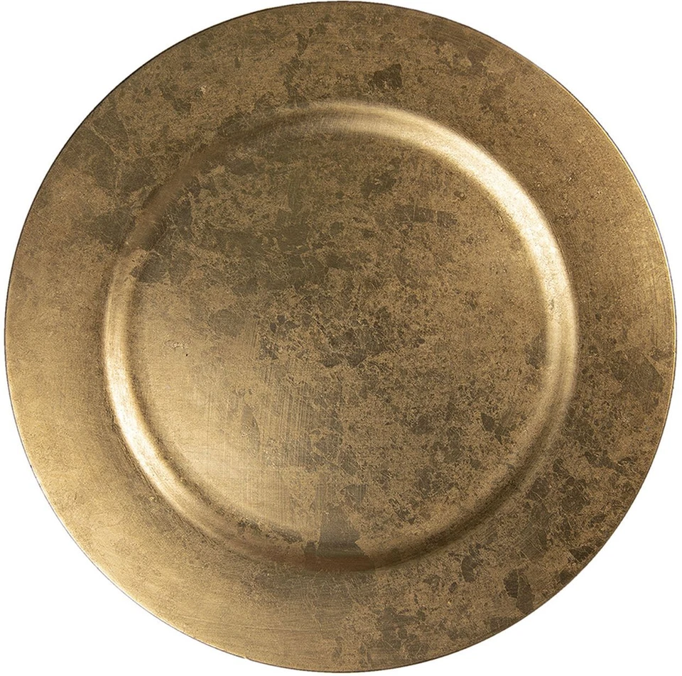 Teller Ø 33 cm gold 64601 - Bild 1 von 1