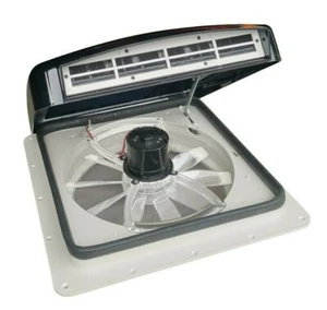 TRA Manual 12V Air/Rain Roof Vent Hatch with LED LIGHTS Caravan RV Accessories - Picture 1 of 11
